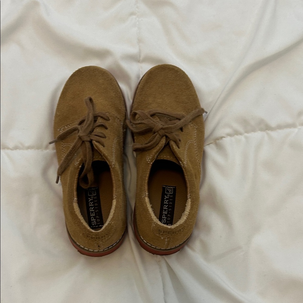 Sperry Boy’s Brown Suede Oxfords